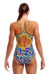 Funkita - Ladies Diamond Back One Piece - Choppy Watees