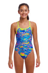 Funkita - Girl's Single Strap One Piece - Stir Crazy