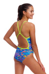 Funkita - Girl's Single Strap One Piece - Stir Crazy