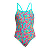 Funkita - Girl's Diamond Back One Piece - Planted Pink
