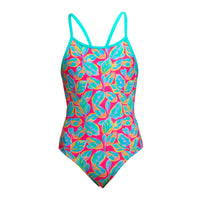 Funkita - Girl's Diamond Back One Piece - Planted Pink