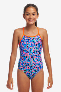 Funkita - Girls Diamond Back One Piece - Warp Tour