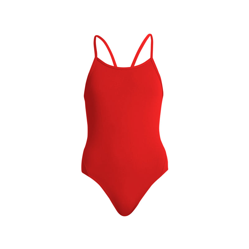 Funkita - Girl's Diamond Back One Piece - Still Red