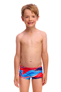 Funky Trunks - Toddler Boy's Printed Trunks - Wave Craze