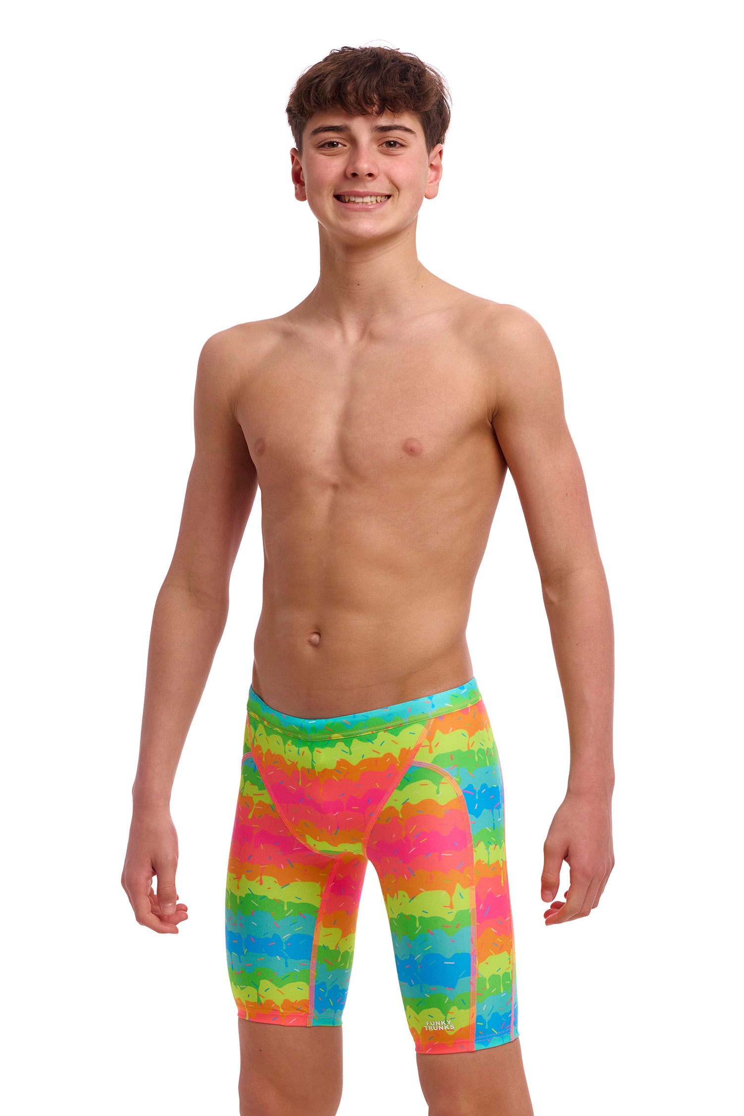 Funky Trunks - Boy's Training Jammers - Melting Mayhem