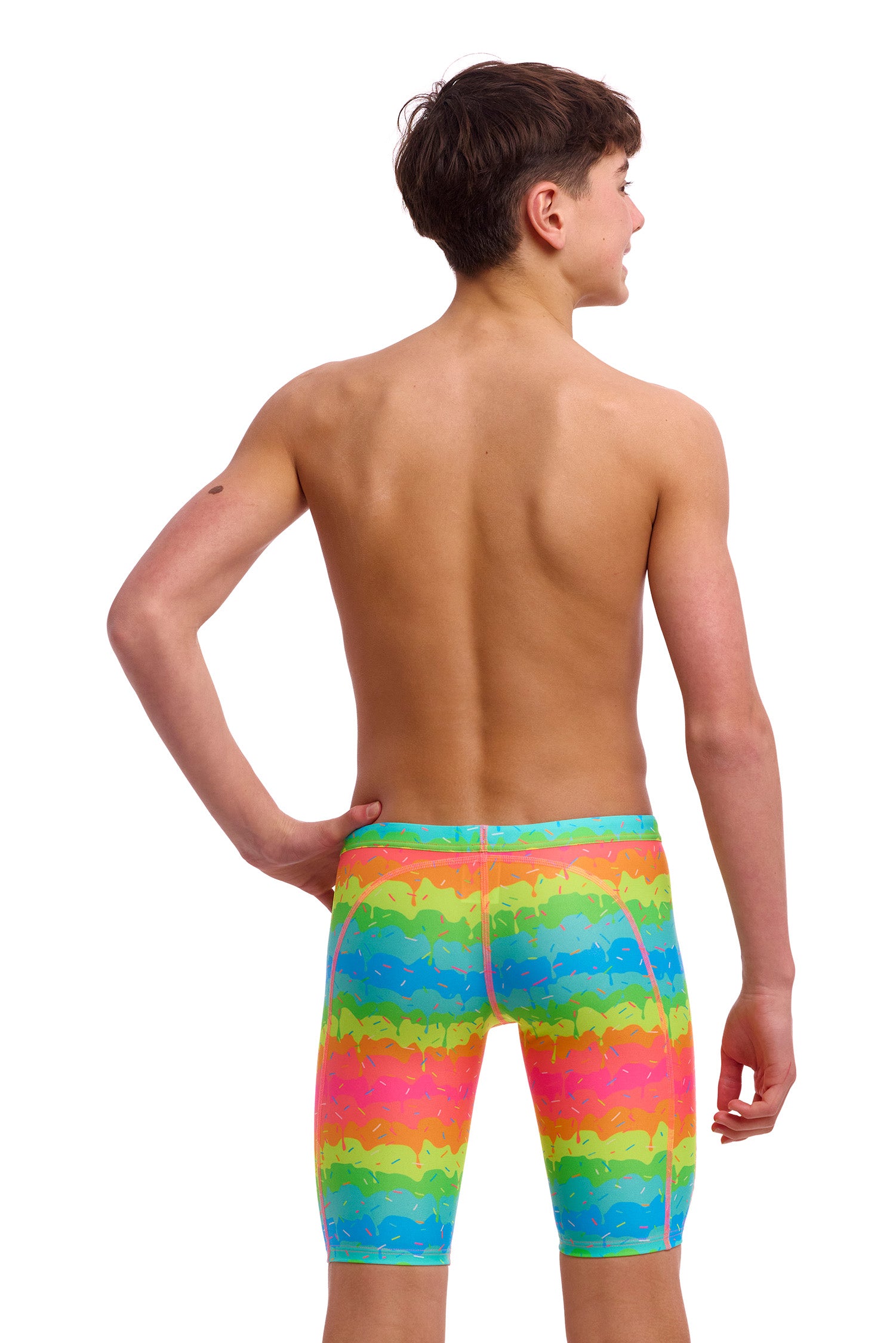 Funky Trunks - Boy's Training Jammers - Melting Mayhem