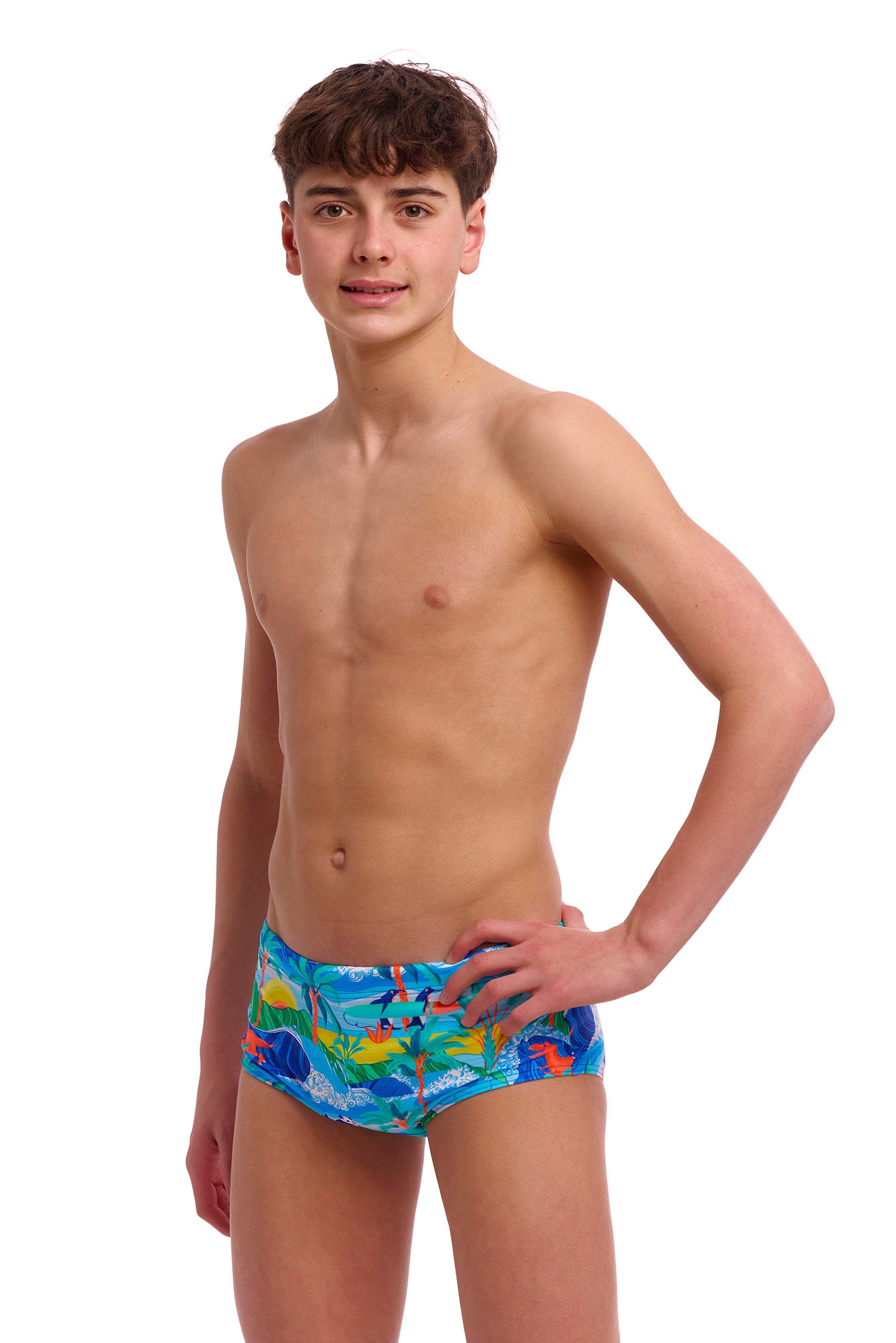 Funky Trunks - Boy's Sidewinder Trunks - Duuude