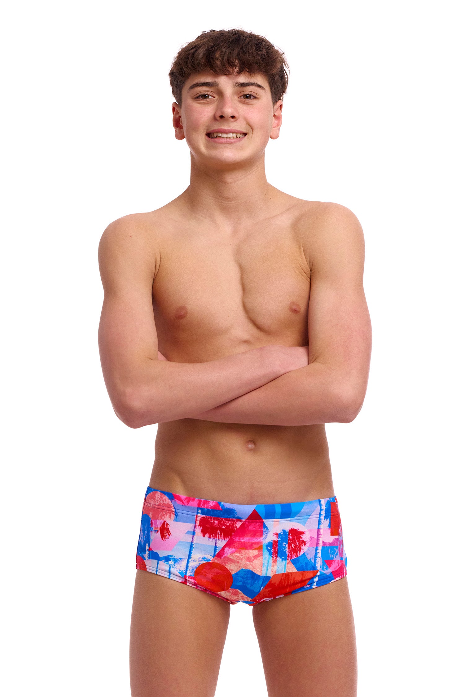 Funky Trynks - Boy's Sidewinder Trunks - Miss Adventure
