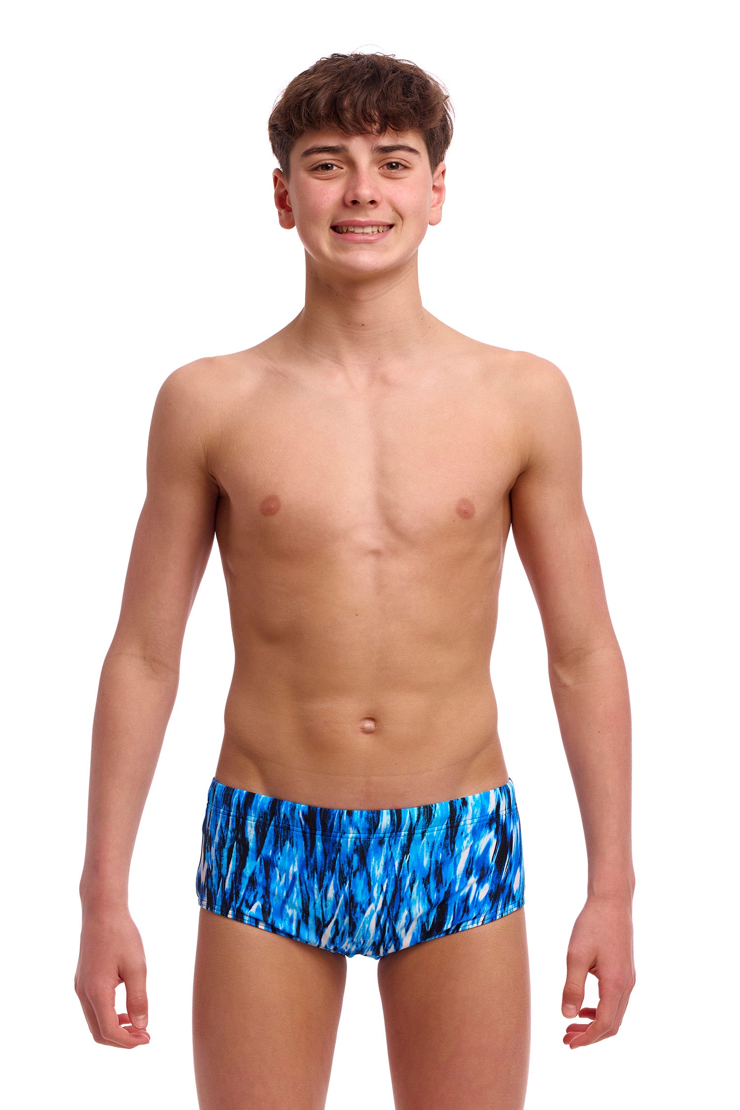 Funky Trunks - Boy's Sidewinder Trunks - Wing Streak