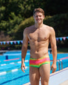 Funky Trunks - Mens Eco Sidewinder Trunks - Melting Mayhem