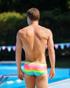 Funky Trunks - Mens Eco Sidewinder Trunks - Melting Mayhem