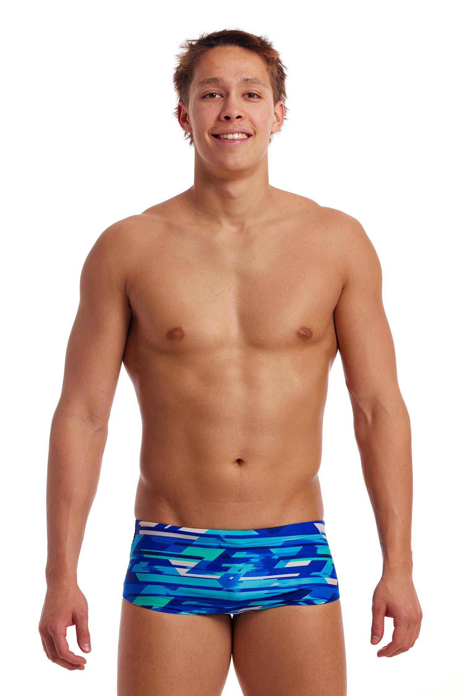 Funky Trunks - Men's Sidewinder Trunks - Pace Racer