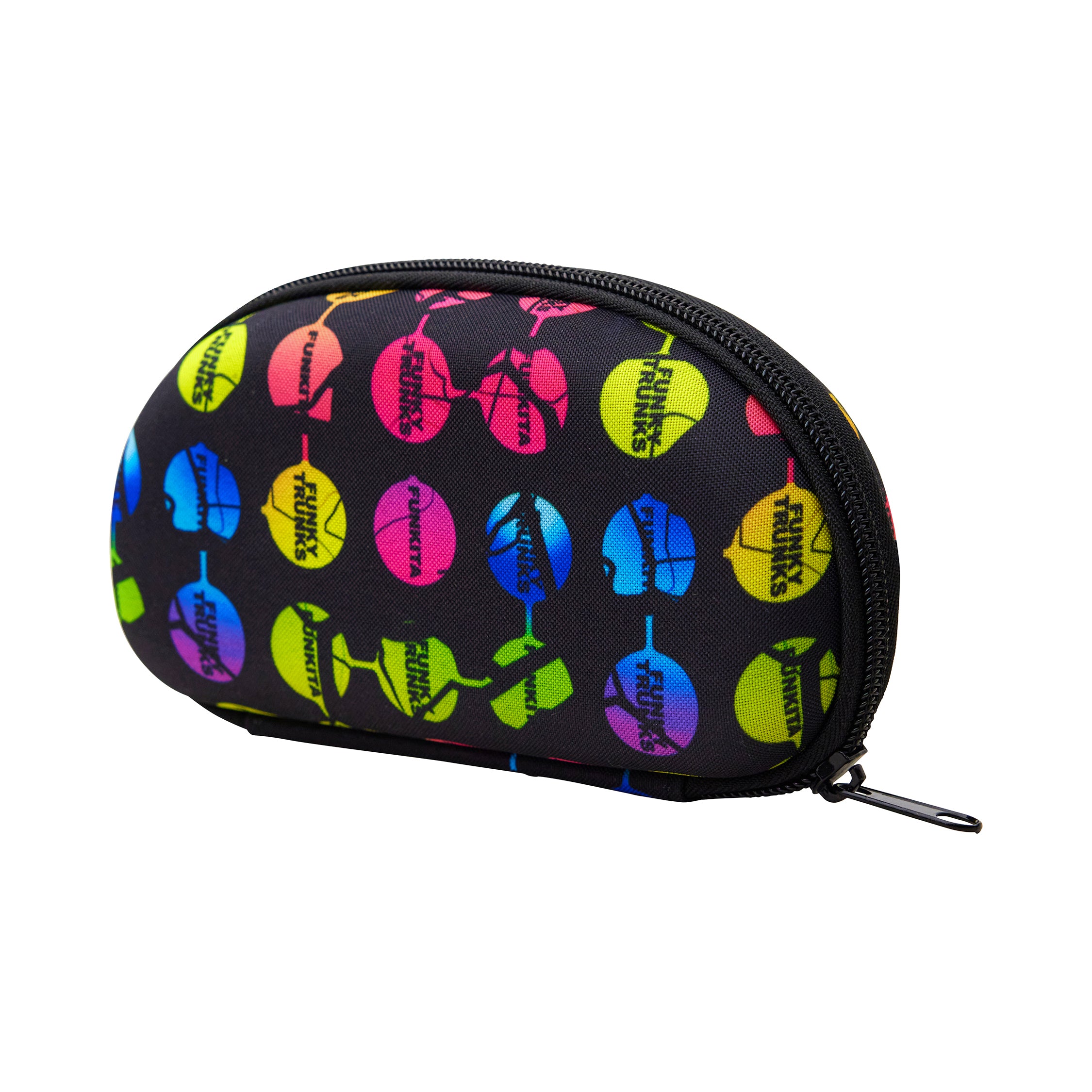 Funky Closed Goggle Case - Broken Circle